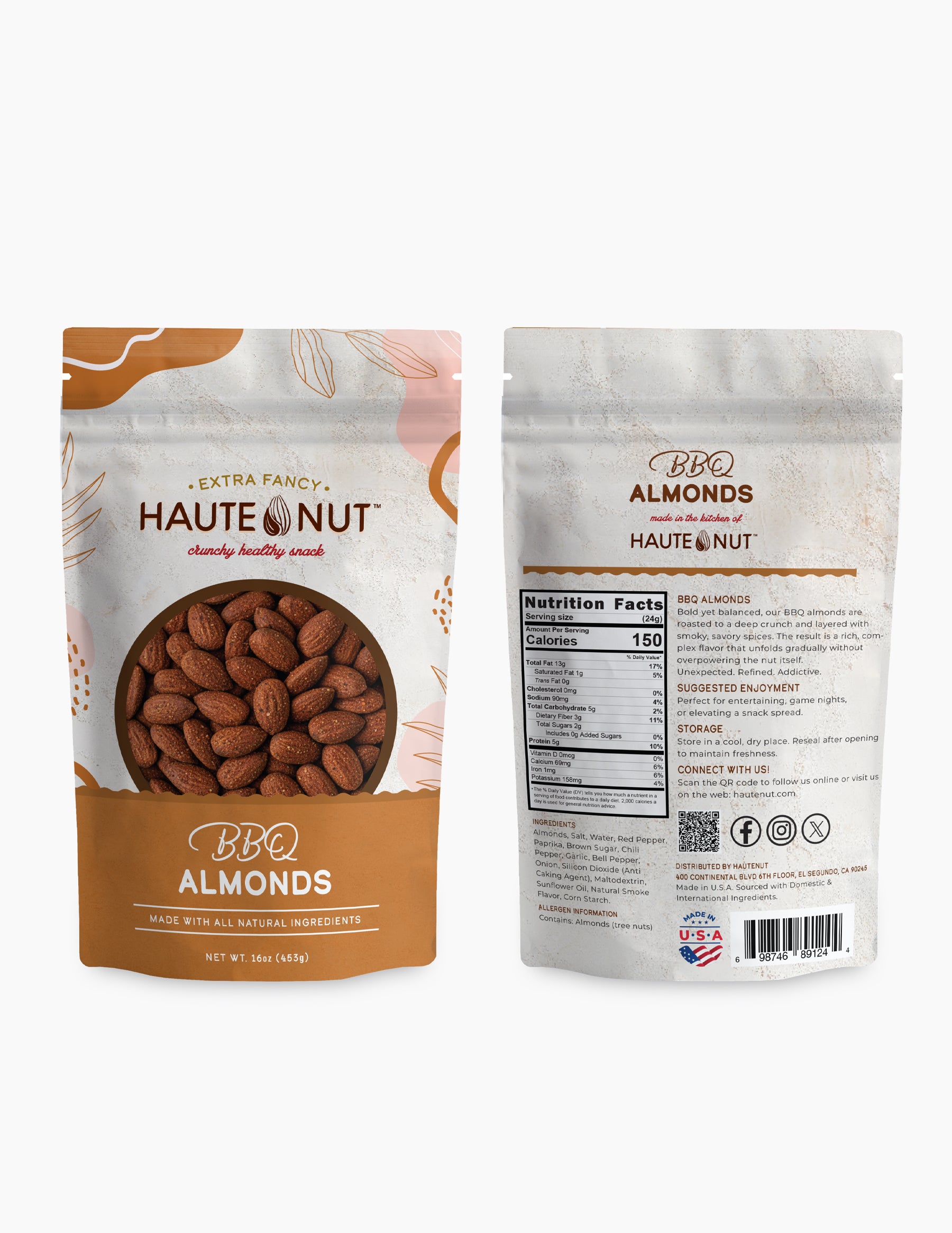 BBQ Roasted Almonds