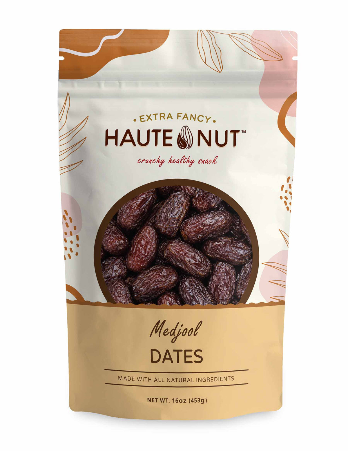 Medjool Dates front package - HAUTE NUT Dates product image