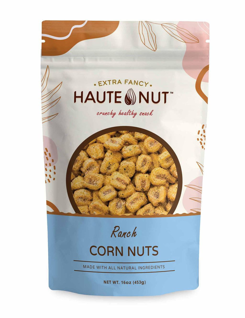 Ranch Corn Nuts front package - HAUTE NUT Corn Nuts product image